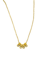 Bezel Bar Crystal Pendant