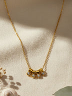 Bezel Bar Crystal Pendant