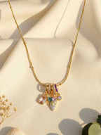 Charm Cluster Necklace