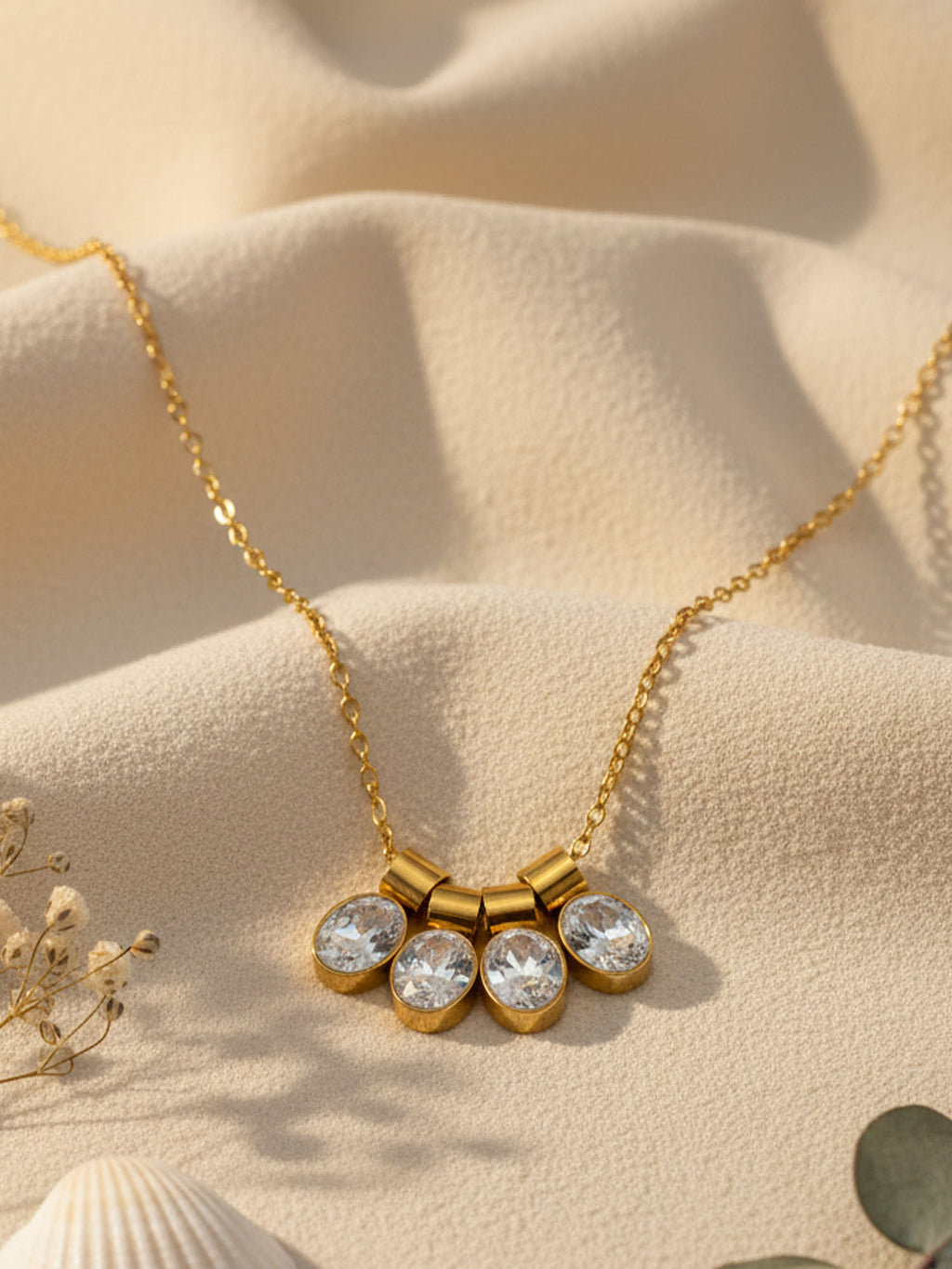 Diamond Dew Fan Pendant