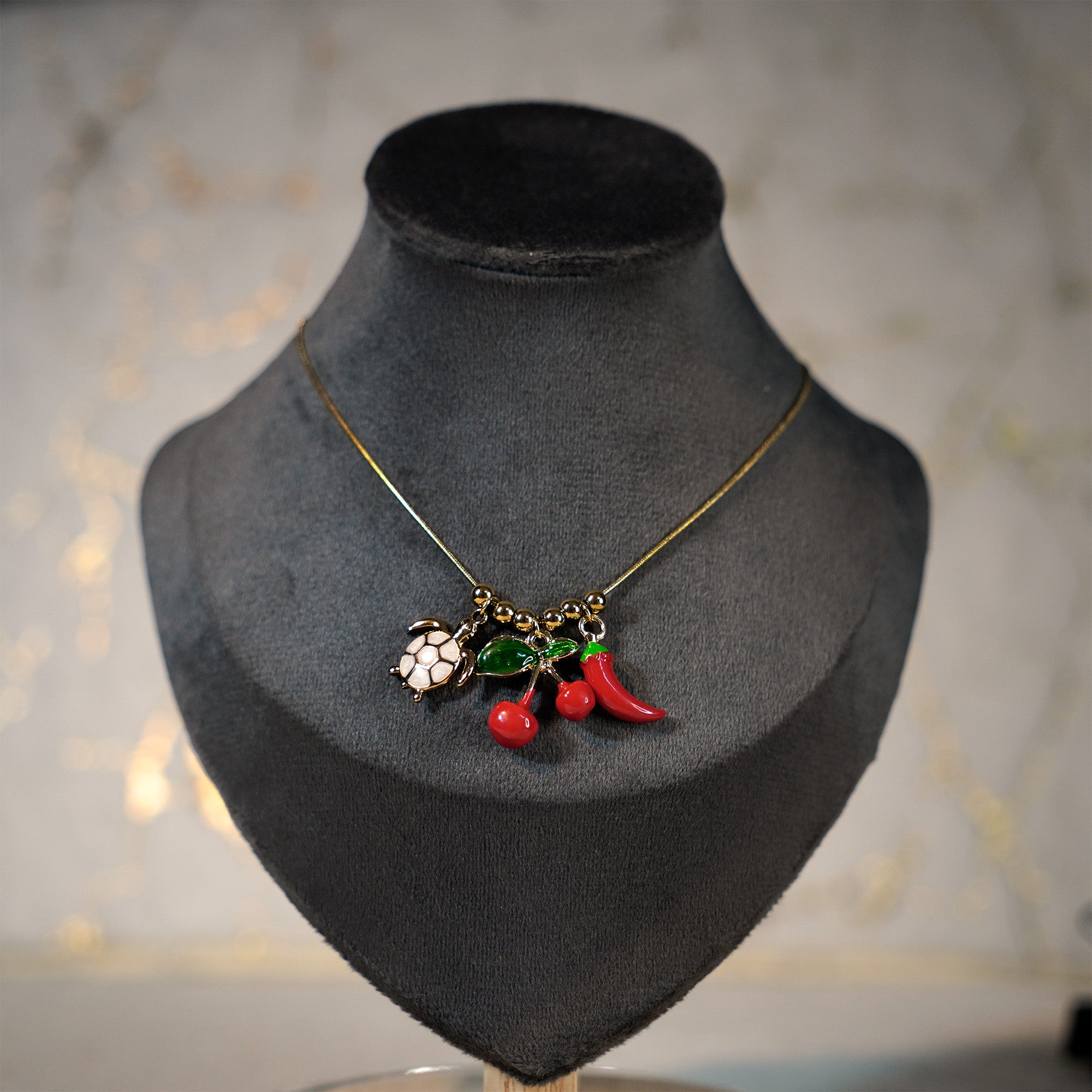 Spicy Sweet Charm Necklace