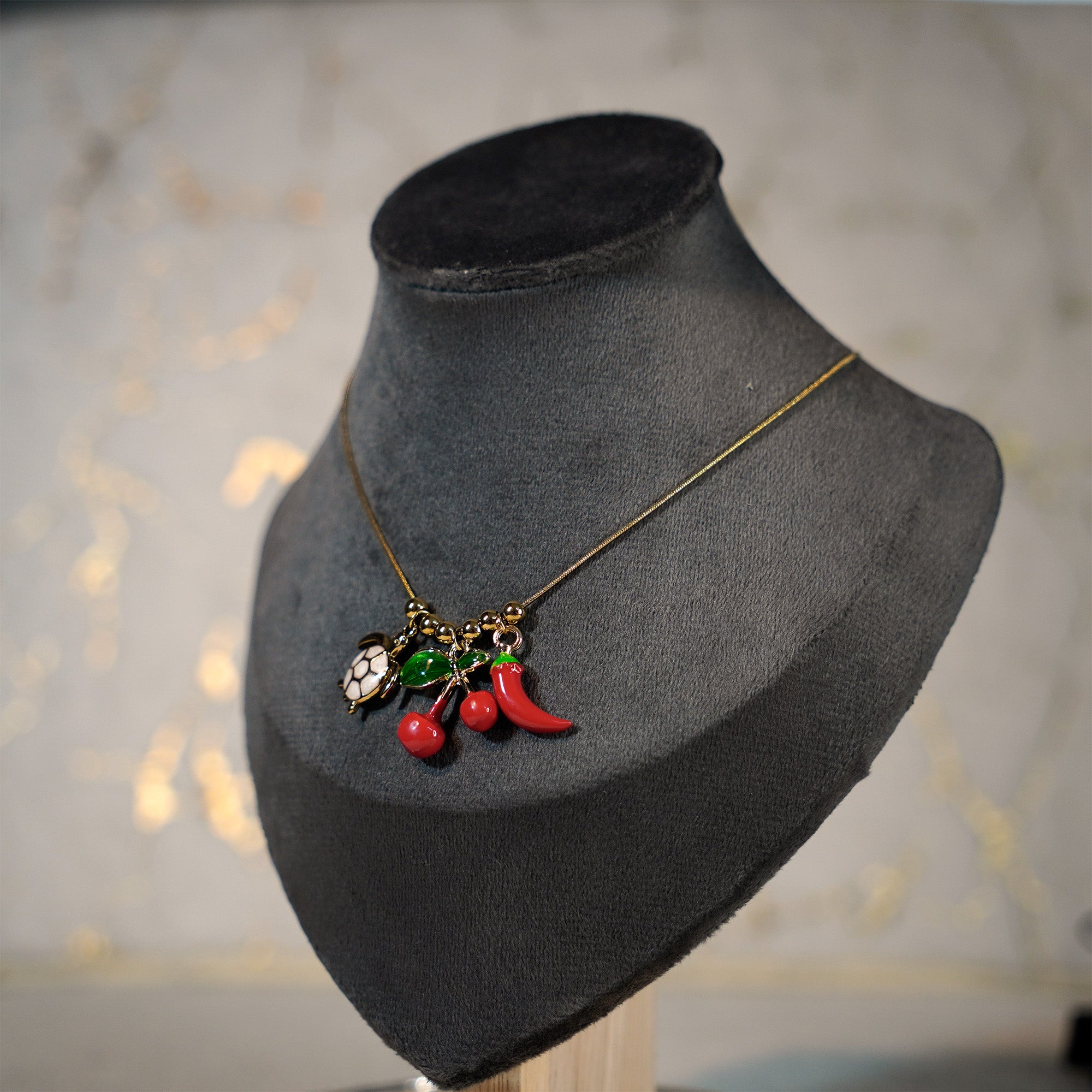 Spicy Sweet Charm Necklace