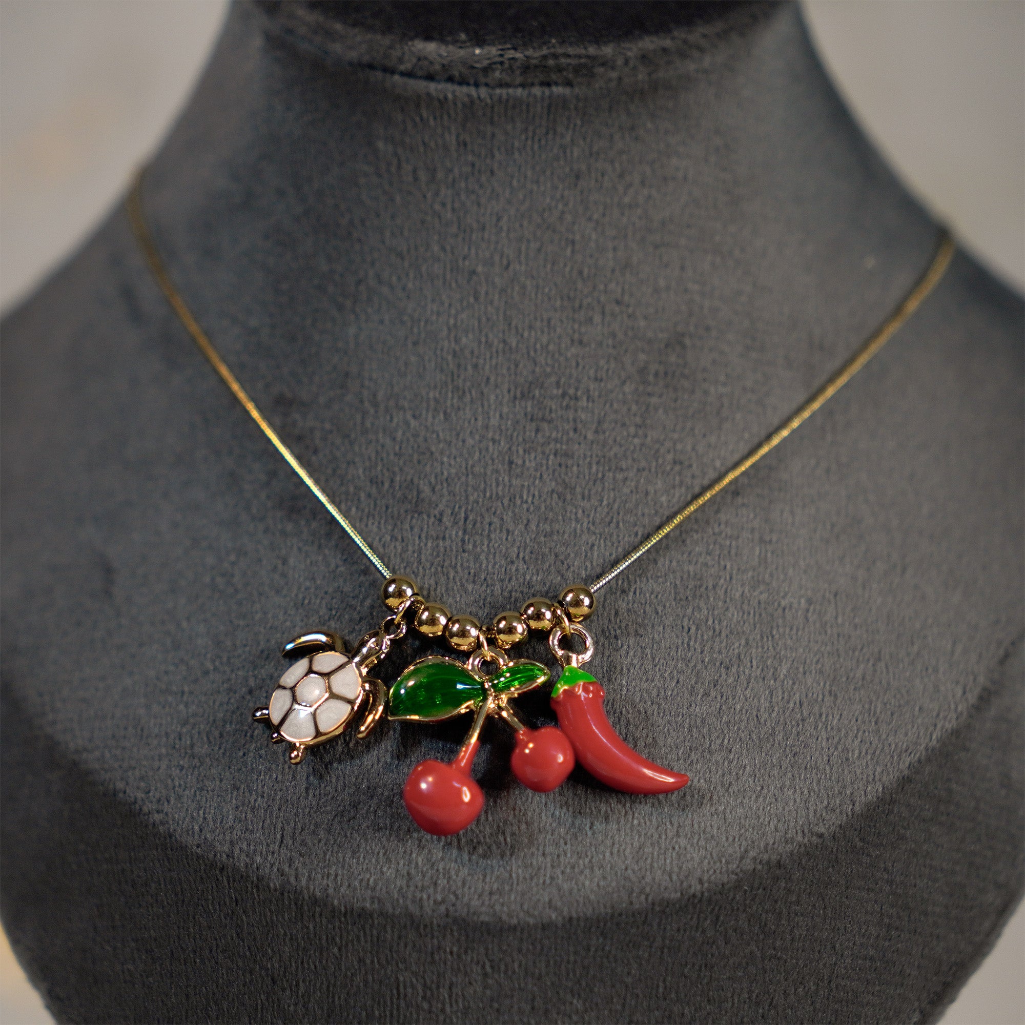 Spicy Sweet Charm Necklace